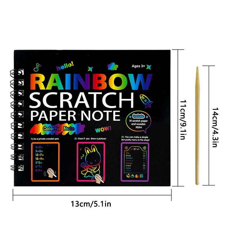 Nelokid Scratch Art for Kids