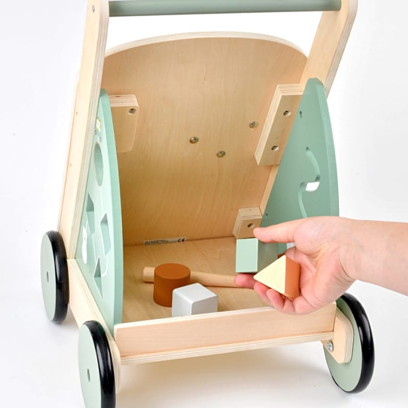 Nelokid Wooden Activity Walker