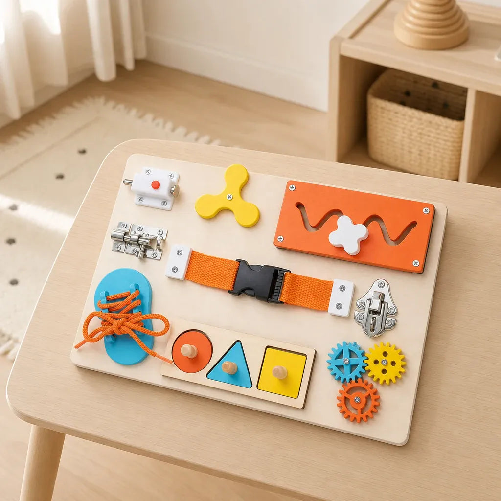 Nelokid Montessori Busy Board