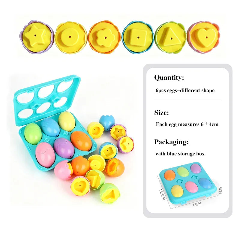 Nelokid Matching Eggs Toy