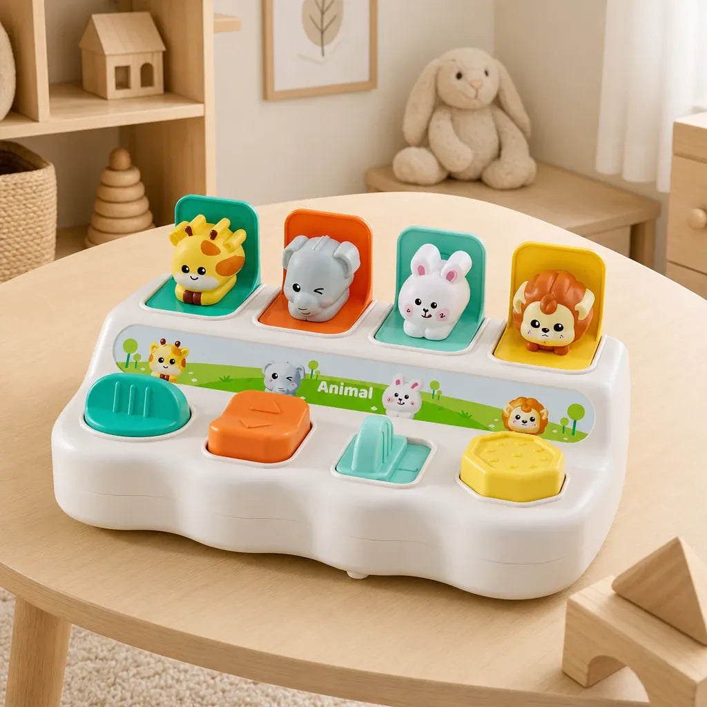Nelokid Pop Up Animal Toy