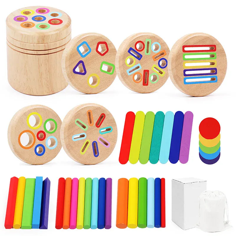 Nelokid Wooden Shape Sorter