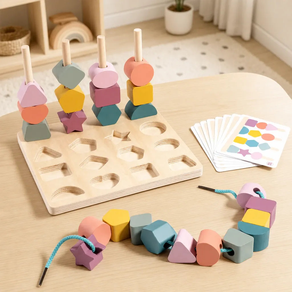 Nelokid Sorting Shapes Toys