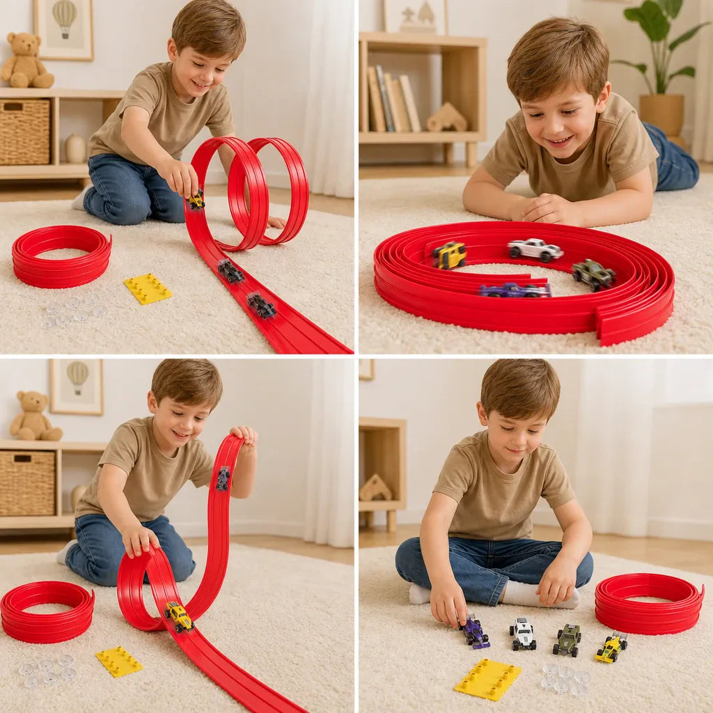 Nelokid Flexible Racing Car Track
