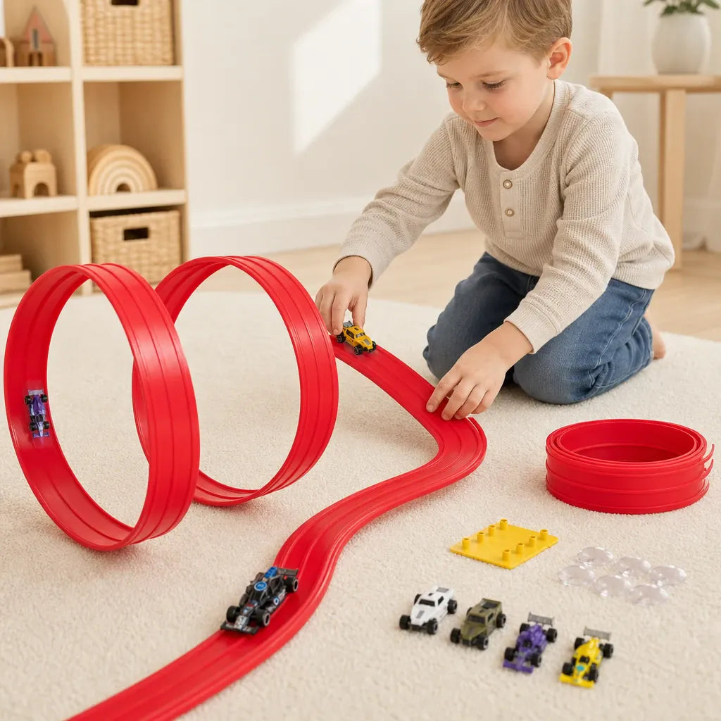 Nelokid Flexible Racing Car Track
