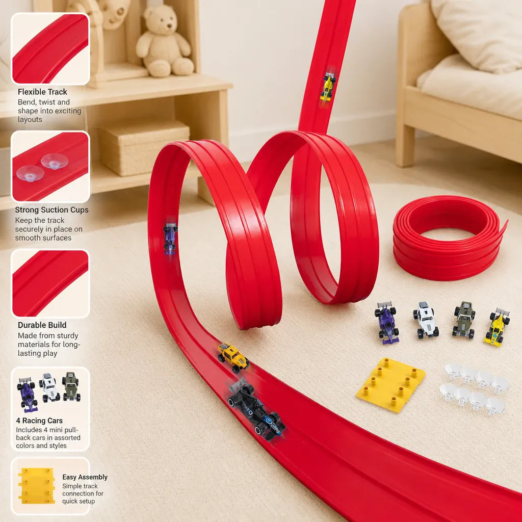 Nelokid Flexible Racing Car Track