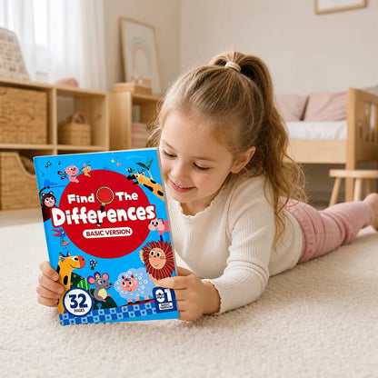 Nelokid Children's Spot the Difference Books