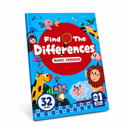 Nelokid Children's Spot the Difference Books