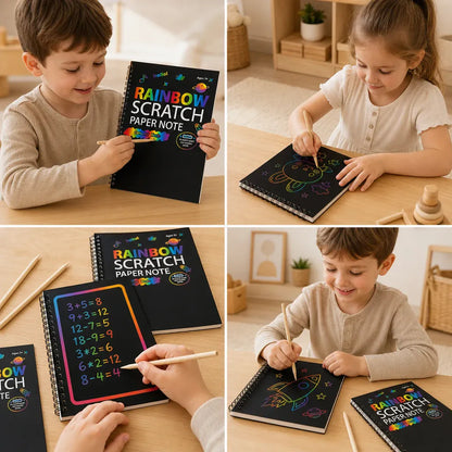 Nelokid Scratch Art for Kids