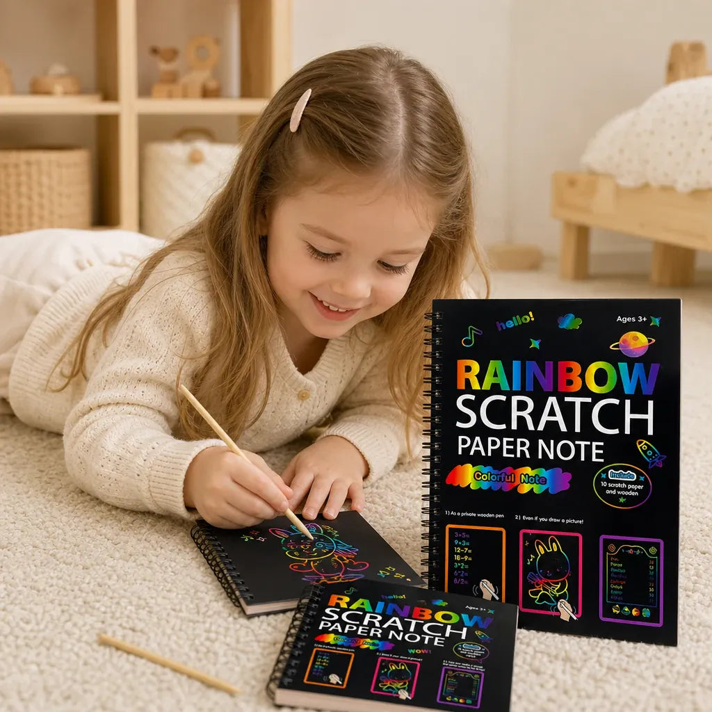 Nelokid Scratch Art for Kids