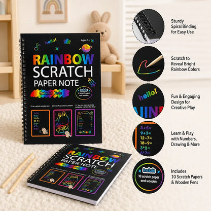 Nelokid Scratch Art for Kids