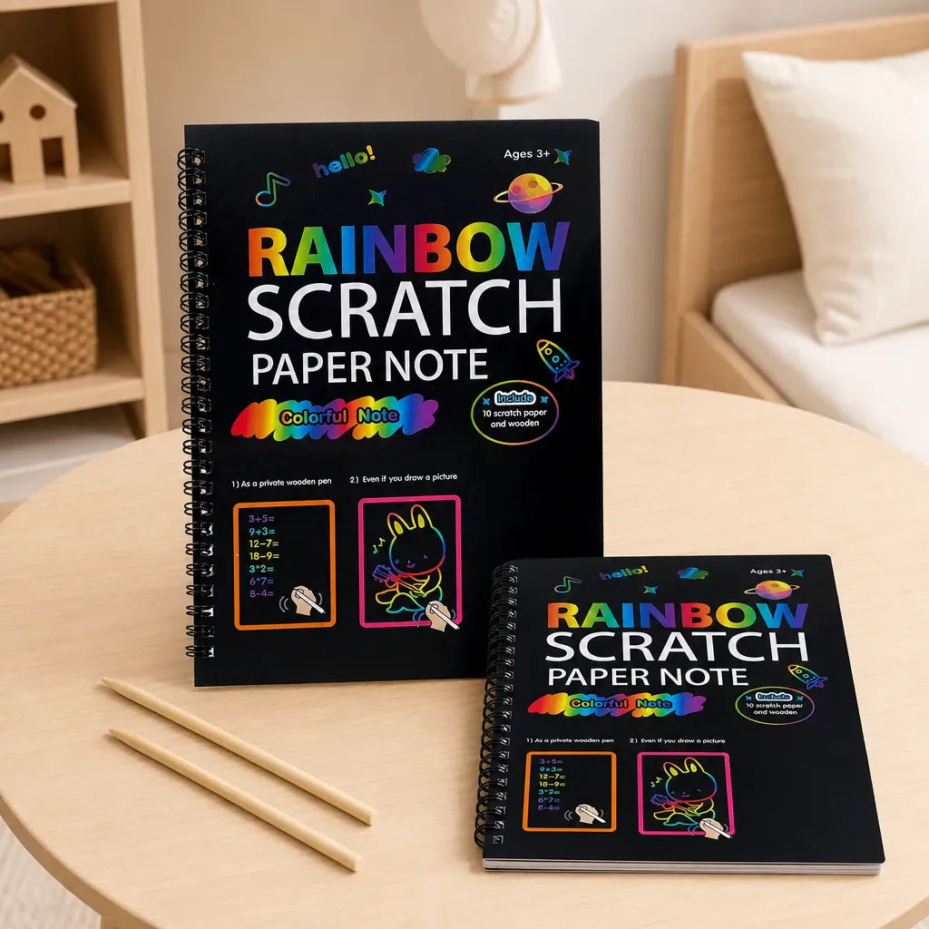 Nelokid Scratch Art for Kids