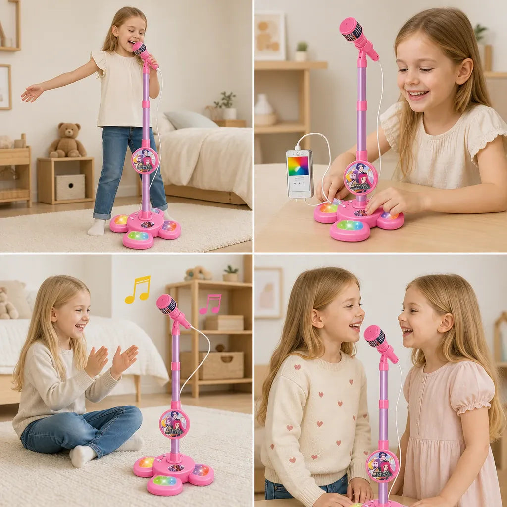 Nelokid Kids Karaoke Microphone