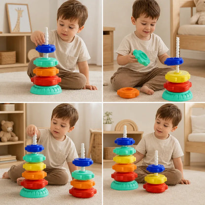Nelokid Spinning Stacking Toy