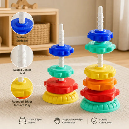 Nelokid Spinning Stacking Toy