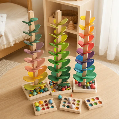 Nelokid Wooden Marble Run
