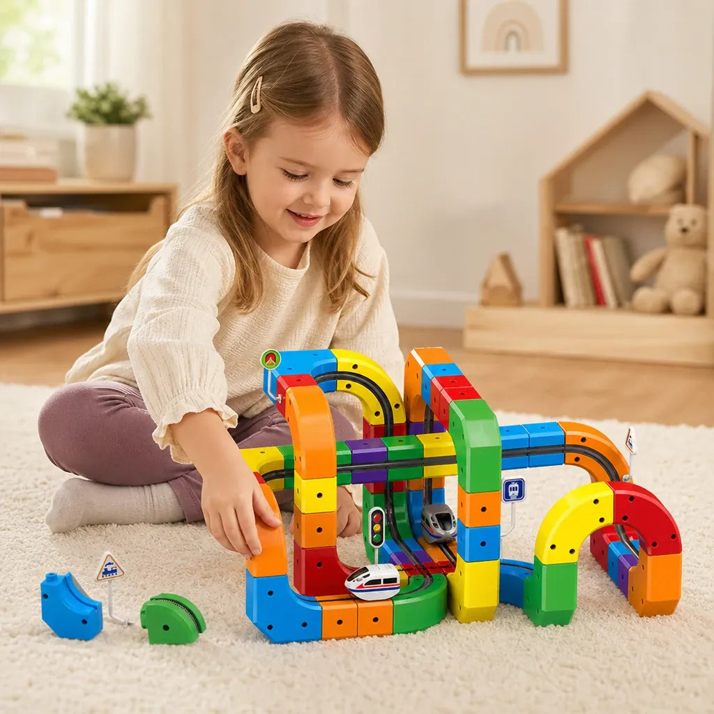Nelokid Train Toys With Tracks