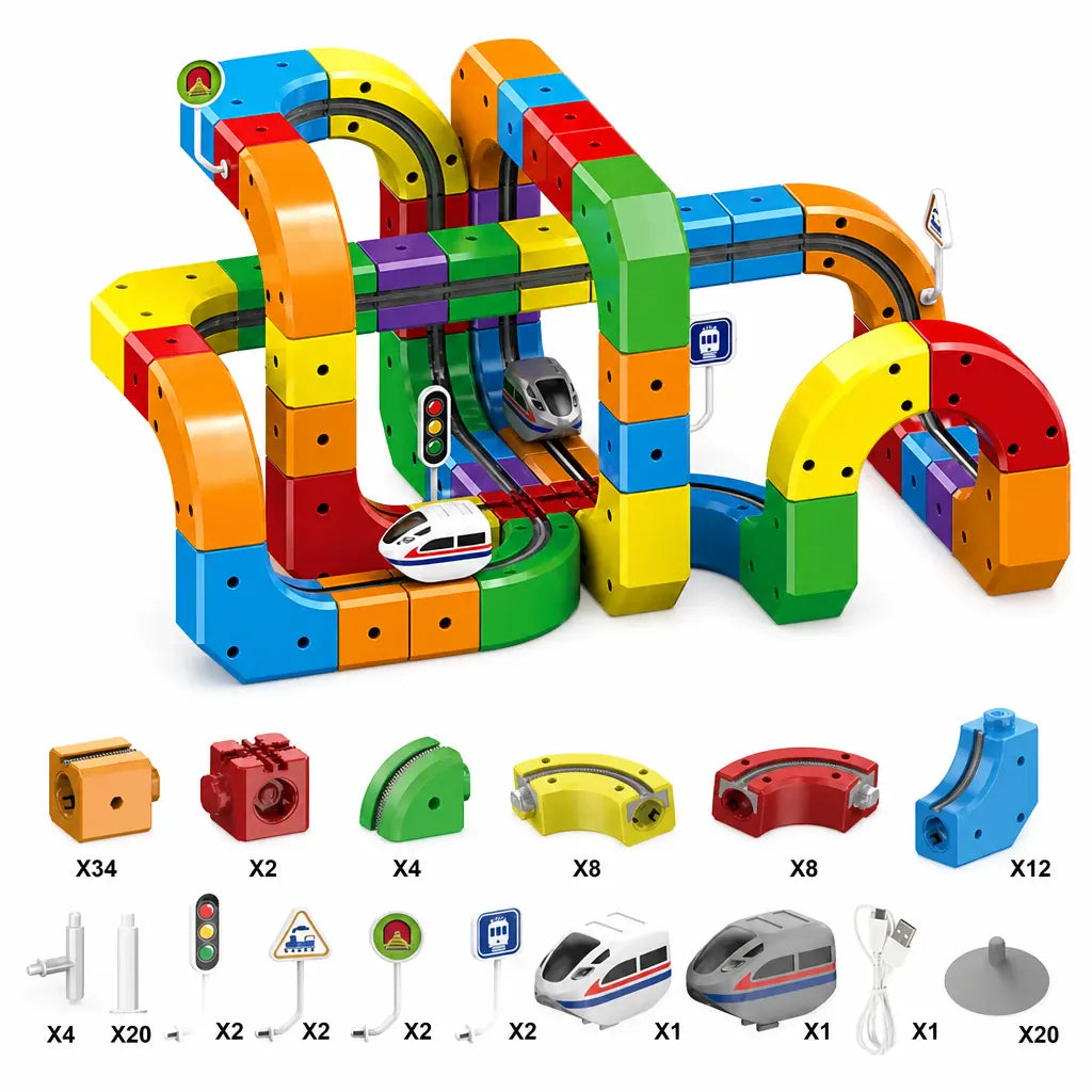 Nelokid Train Toys With Tracks