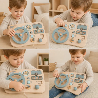 Nelokid Steering Wheel Busy Board