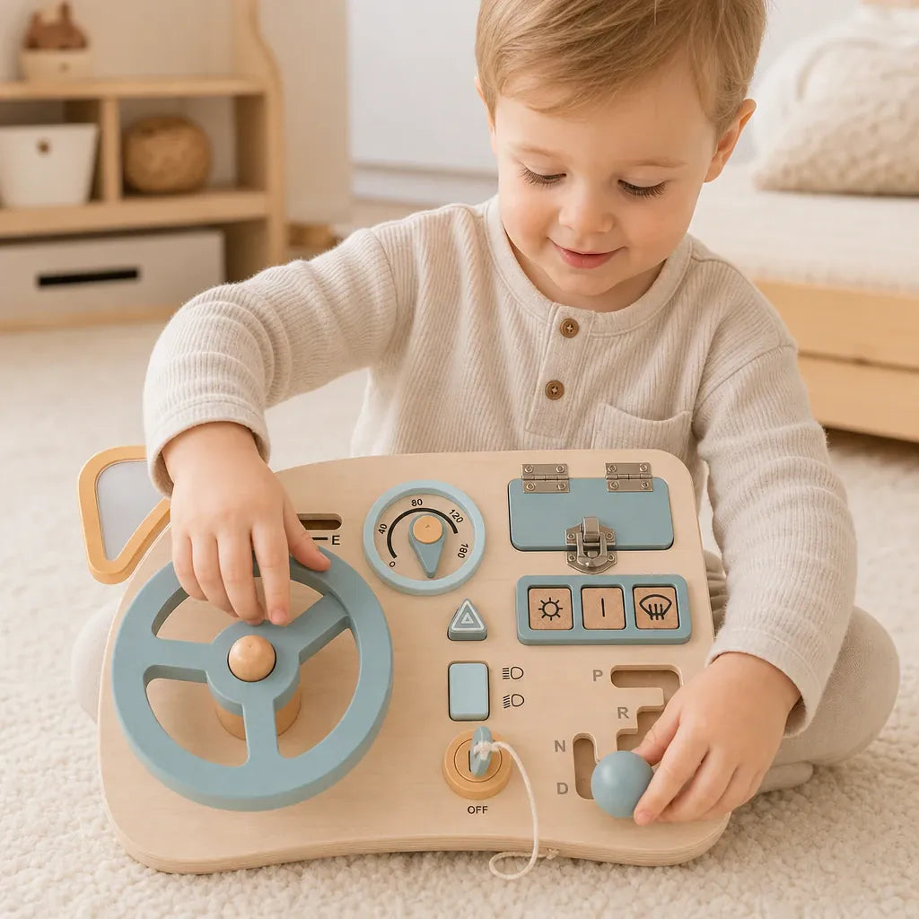 Nelokid Steering Wheel Busy Board