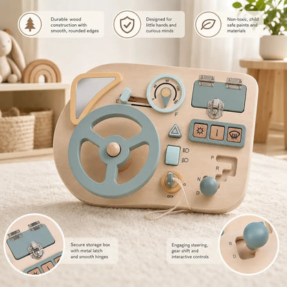 Nelokid Steering Wheel Busy Board
