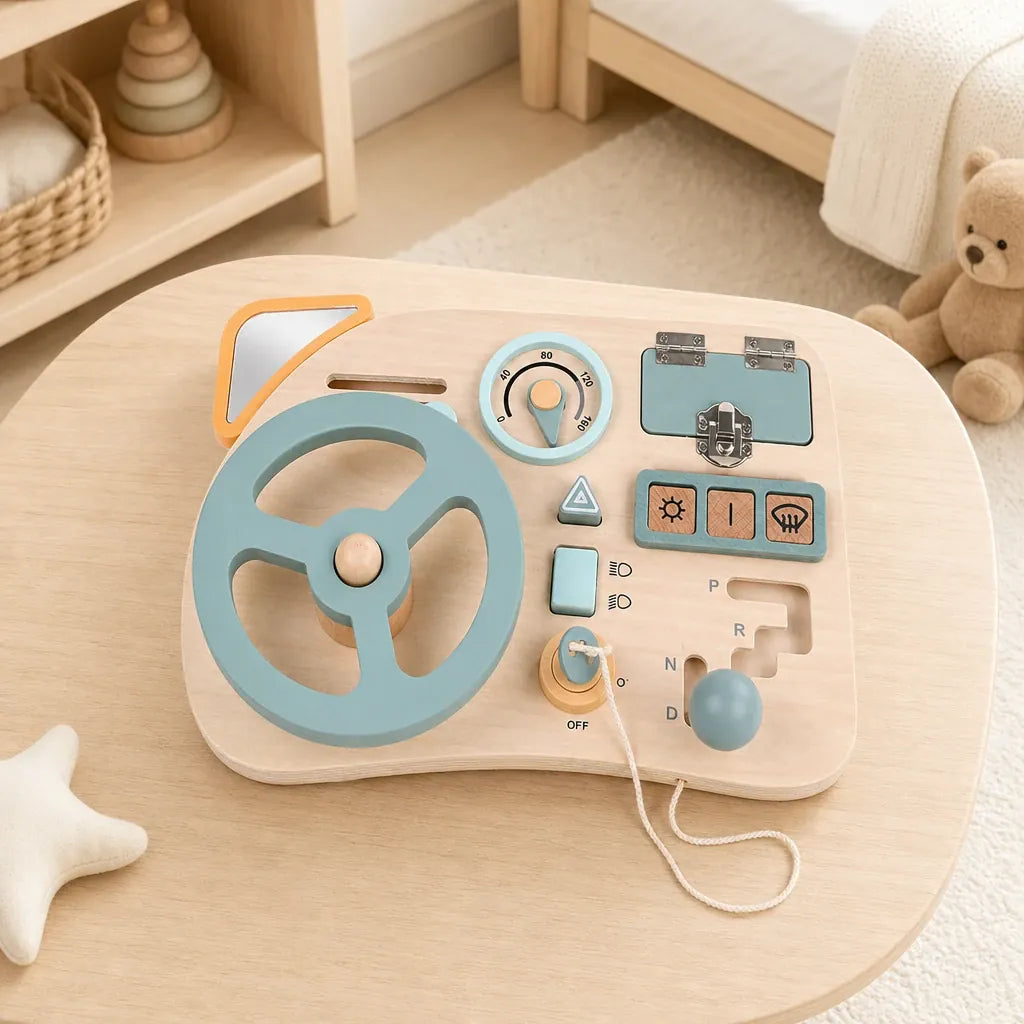 Nelokid Steering Wheel Busy Board
