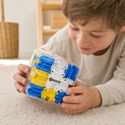 Nelokid Rolling Ball Maze Cube