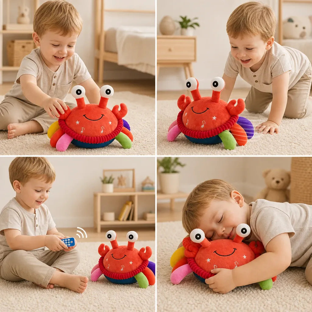Nelokid Crawling Crab Toy