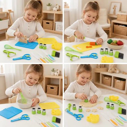 Nelokid Kids Real Cooking Set