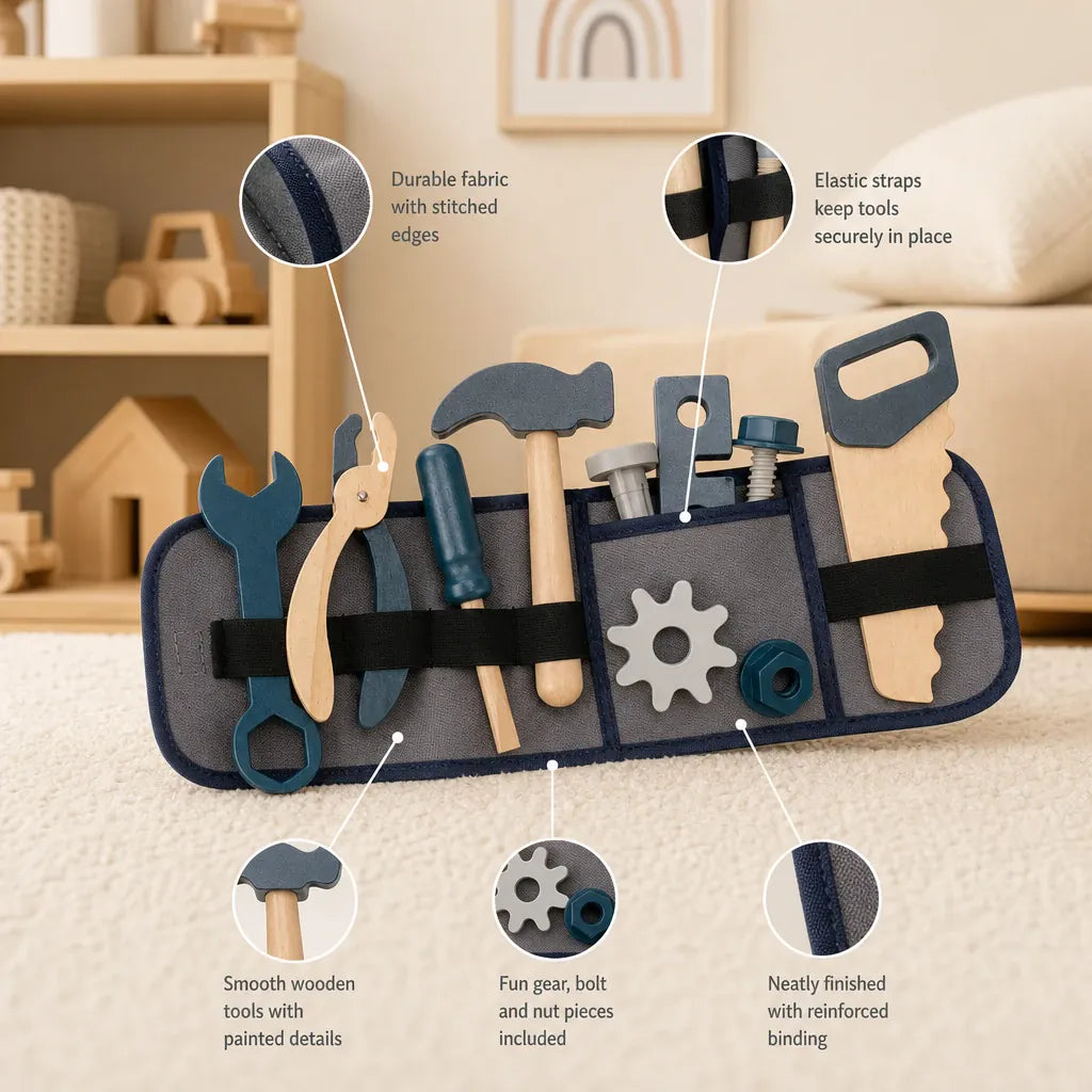 Nelokid Kids Toy Tool Set