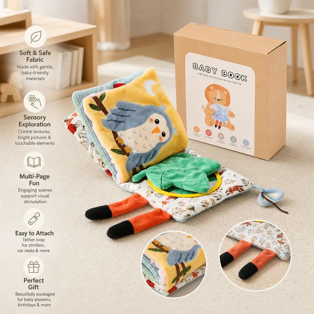 Nelokid Soft Baby Books