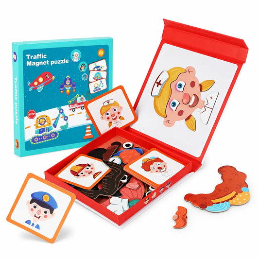 Nelokid Magnetic Dress Up Puzzle