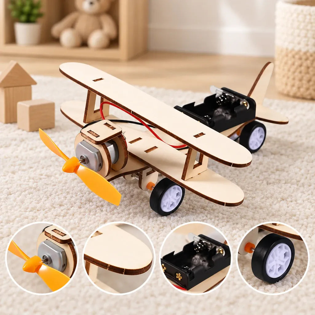 Nelokid Model Plane Building Kit