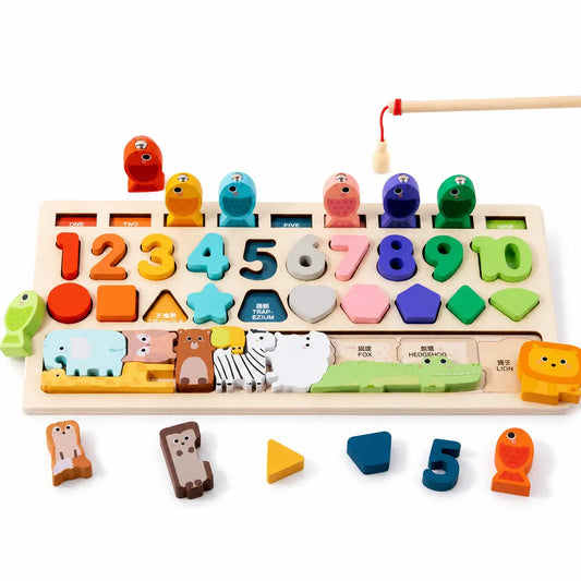 Nelokid Number and Shape Puzzle
