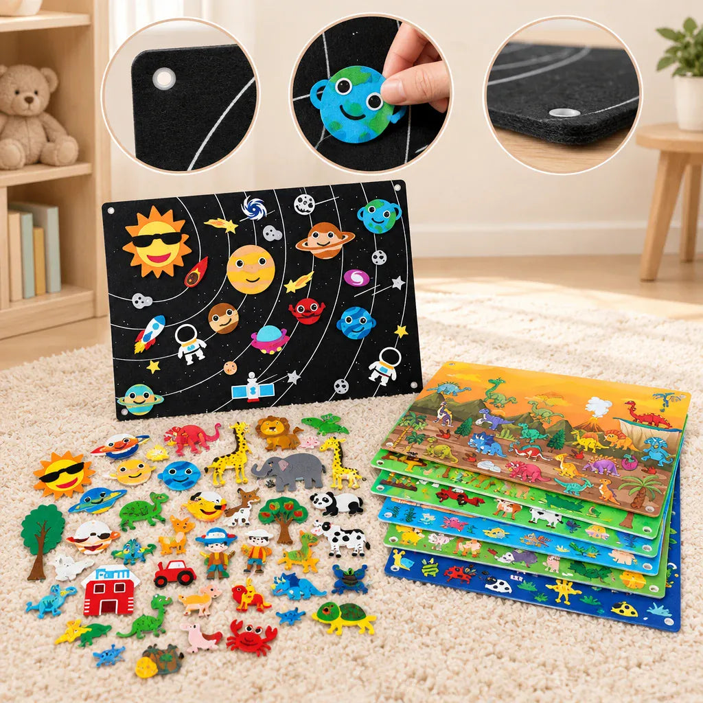Nelokid Felt Story Board