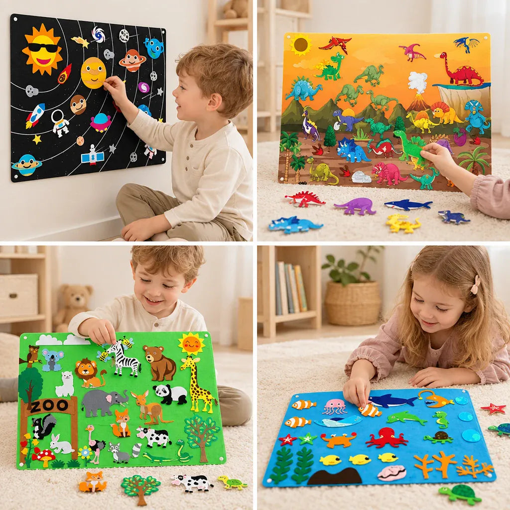 Nelokid Felt Story Board