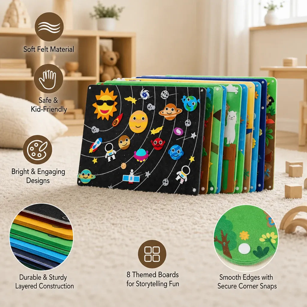 Nelokid Felt Story Board