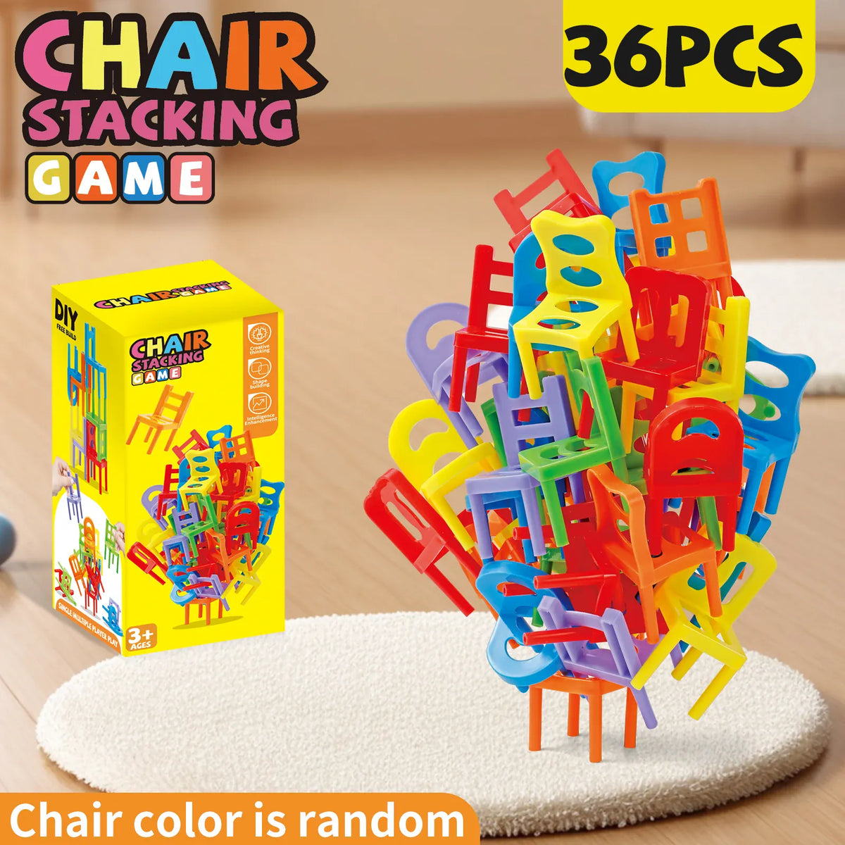 Nelokid Chair Stacking Game