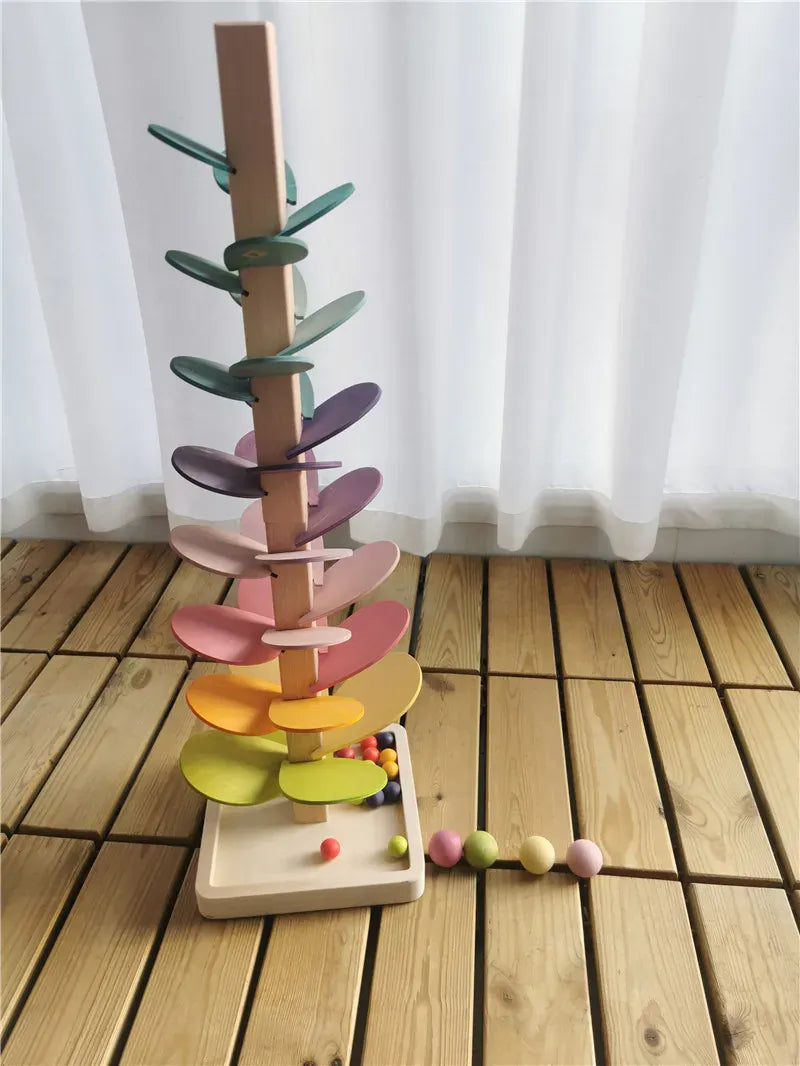 Nelokid Wooden Marble Run