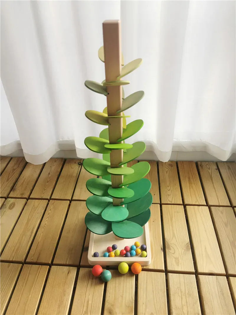 Nelokid Wooden Marble Run