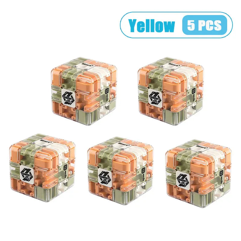 Nelokid Rolling Ball Maze Cube