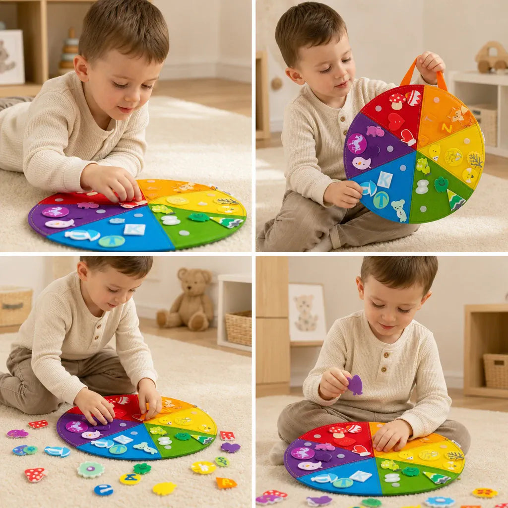 Nelokid Colour Sorting Sensory Toy