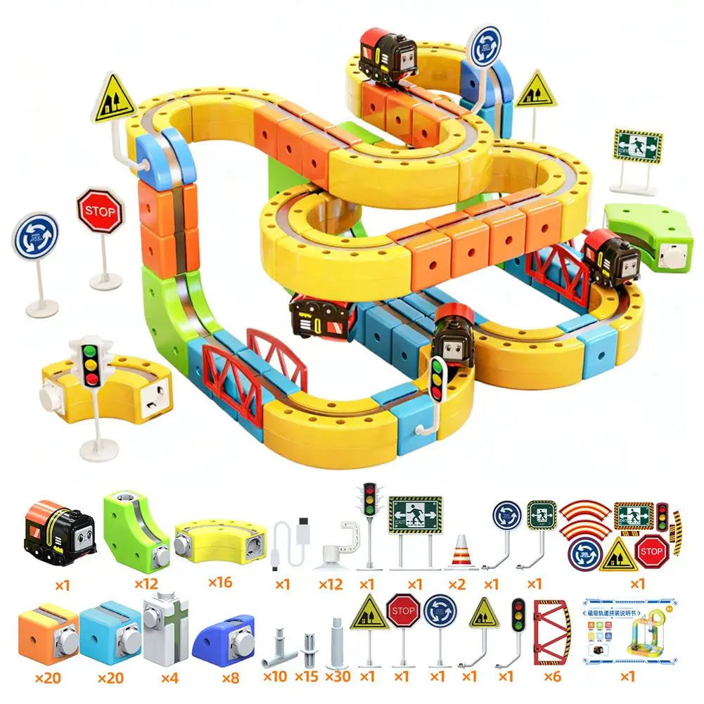 Nelokid Train Toys With Tracks