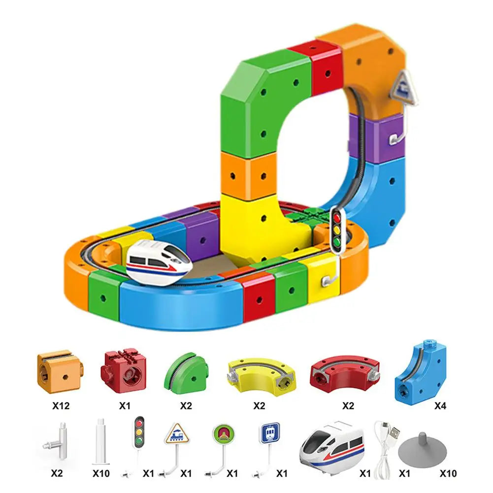 Nelokid Train Toys With Tracks