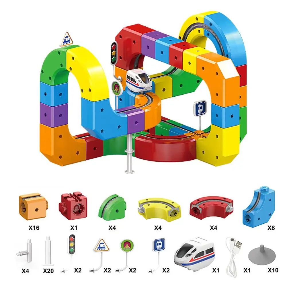 Nelokid Train Toys With Tracks