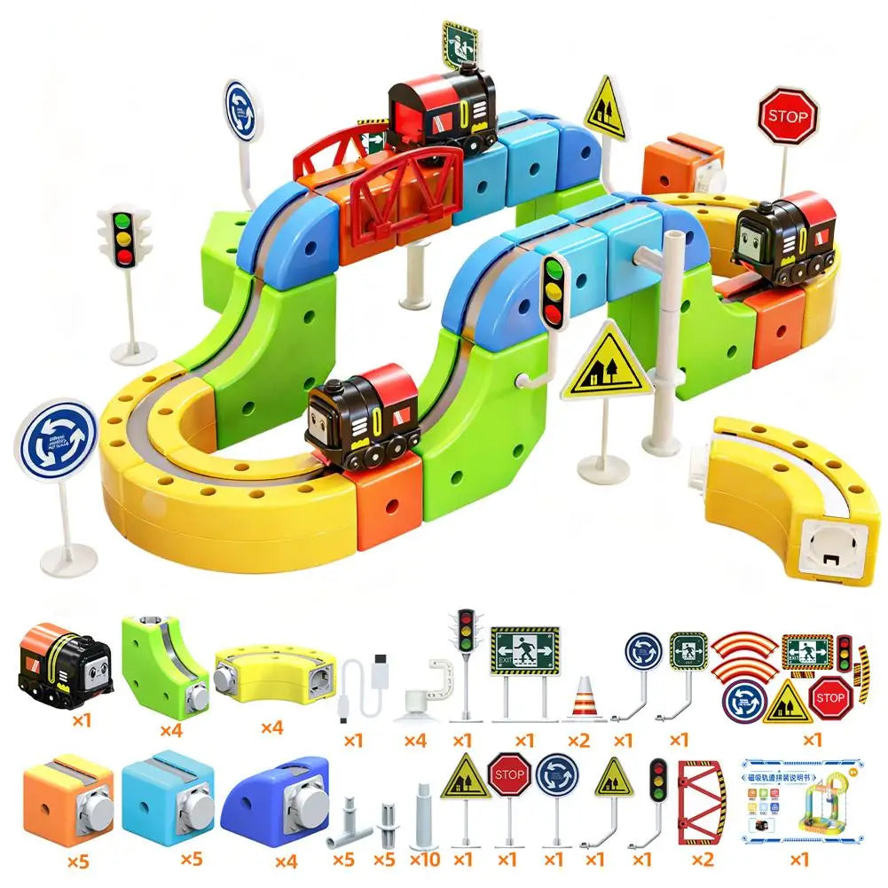 Nelokid Train Toys With Tracks