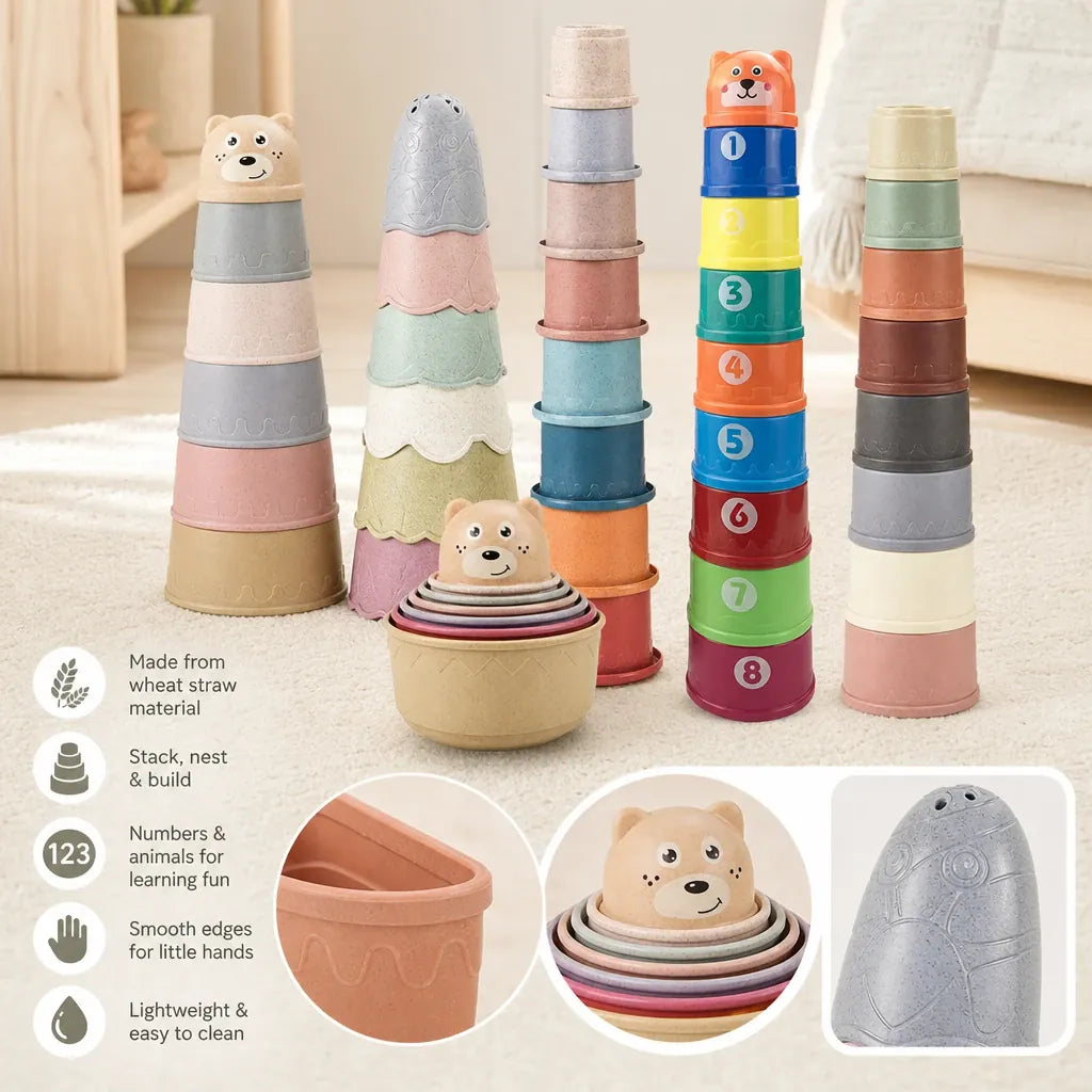 Nelokid Stacking Cups Baby
