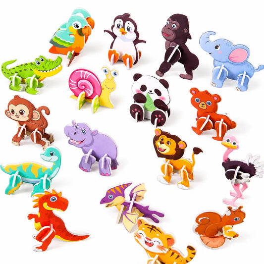 Nelokid Mini Animal DIY Jigsaw Puzzle