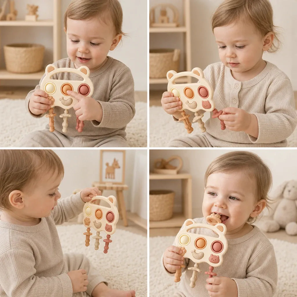 Nelokid Pull String Activity Toy