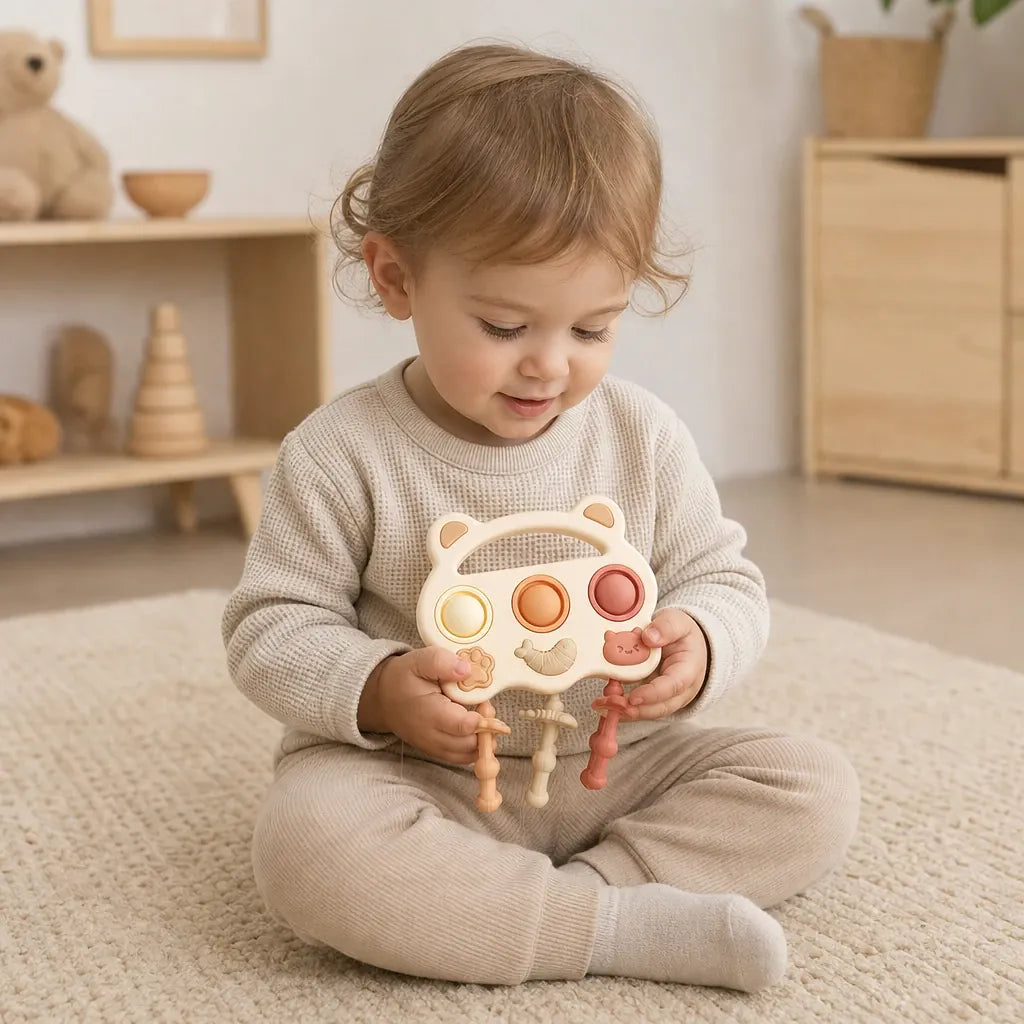 Nelokid Pull String Activity Toy